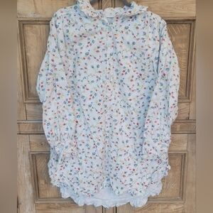 Vintage 90s Victoria’s Secret Floral Flannel Nightgown XS 100%Cotton Cottagecore